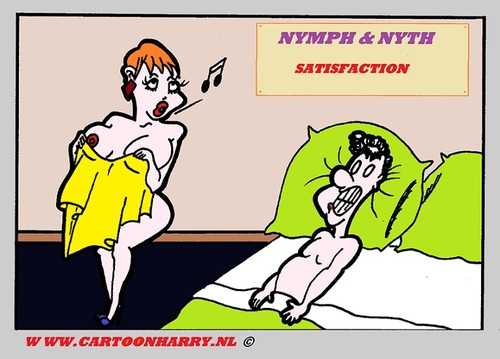 Cartoon: Satisfaction (medium) by cartoonharry tagged erotic,bedtalks,cartoon,humor,sexy,cartoonist,cartoonharry,dutch,nude,girl,toonpool