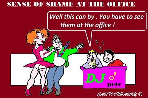 Cartoon: Shame (medium) by cartoonharry tagged shame,office,party,colleagues,cartoons,cartoonists,cartoonharry,dutch,toonpool