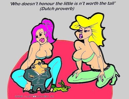 Cartoon: The Little (medium) by cartoonharry tagged girls,little,cartoonharry