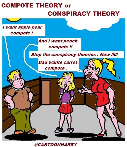Cartoon: Theory (medium) by cartoonharry tagged theory,cartoonharry