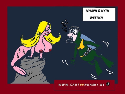 Cartoon: Wettish (medium) by cartoonharry tagged wettish,warm,water,cartoon,cartoonist,cartoonharry,dutch,toonpool