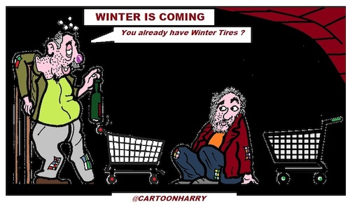 Cartoon: Winter is Coming (medium) by cartoonharry tagged winter,cartoonharry