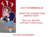 Cartoon: Act Normally (small) by cartoonharry tagged normal,cartoonharry