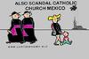 Cartoon: Another Scandall (small) by cartoonharry tagged scandall,catholic,priests,cartoonharry,another,children,mexico