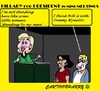 Cartoon: Bill and Hillary (small) by cartoonharry tagged usa,president,hillary,clinton,bill,tammywynette