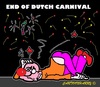 Cartoon: Carnival End (small) by cartoonharry tagged carnival,holland,end