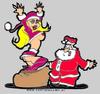 Cartoon: Christmas Girl1 (small) by cartoonharry tagged christmas,xmas,sexy,girl,cartoonharry
