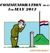 Cartoon: Commemoration 2013 (small) by cartoonharry tagged commemoration,holland,may4,2013,cartoons,cartoonists,cartoonharry,dutch,toonpool