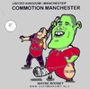 Cartoon: Commotion in Manchester (small) by cartoonharry tagged stay go money manchester wayne rooney shrek cartoonharry