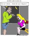 Cartoon: Das 5e Mal Bonny und Clyde (small) by cartoonharry tagged bonny,clyde