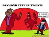 Cartoon: Desmond Tutu (small) by cartoonharry tagged desmondtutu,tutu,bischop,zuidafrika,twente,enschede,nederland,cartoon,cartoonist,cartoonharry,dutch,toonpool