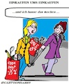 Cartoon: Einkaufen (small) by cartoonharry tagged einkaufen