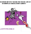Cartoon: Europe Deflation (small) by cartoonharry tagged europe,deflation,easter,bunny,fight