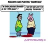 Cartoon: FarmVille (small) by cartoonharry tagged farmville,fifa,pig,ronaldo,millions