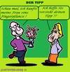 Cartoon: Finger Pflanze (small) by cartoonharry tagged wink,mann,frau,freund,fingerpflanze