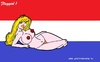 Cartoon: Girls and Flags (small) by cartoonharry tagged nude,naked,flags,girls,cartoonharry,dutch,toonpool