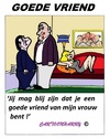 Cartoon: Goede Vriend (small) by cartoonharry tagged vriend,vriendin,man,cartoon,cartoonist,cartoonharry,dutch,toonpool