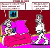 Cartoon: Immer die Socken (small) by cartoonharry tagged mann,frau,bed,socken