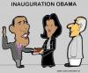 Cartoon: Inauguration-Day (small) by cartoonharry tagged barack michelle obama