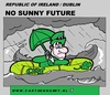 Cartoon: Ireland No Sunny Future (small) by cartoonharry tagged ireland,sunny,heavy,financially,cartoon,comic,comics,comix,artist,sea,art,boat,arts,drawing,cartoonist,cartoonharry,dutch,europe,eu,toonpool,toonsup,facebook,hyves,linkedin,buurtlink,deviantart,economic