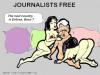 Cartoon: Journalists free (small) by cartoonharry tagged naked,clinton,girls