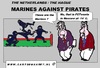 Cartoon: Marines Against Pirates (small) by cartoonharry tagged marines,pirates,soccer,fctwente,cartoon,comic,comix,comics,artist,drawing,cartoonist,cartoonharry,dutch,holland,toonpool,toonsup,facebook,hyves,linkedin,buurtlink,deviantart