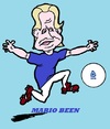 Cartoon: Mario Been (small) by cartoonharry tagged mario,been,feijenoord,racing,genk,trainer,soccer,caricature,cartoonharry,cartoonist,dutch,toonpool
