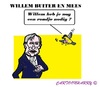 Cartoon: Mees en Willem (small) by cartoonharry tagged buiter,mees,newyork,emails,sex