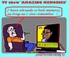 Cartoon: Memories (small) by cartoonharry tagged tvshow,tv,elderly,media,memories,memory