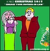 Cartoon: Mother-in-Law (small) by cartoonharry tagged xmas2015,motherinlaw