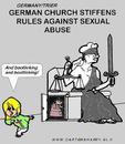 Cartoon: New Church Rules (small) by cartoonharry tagged church,germany,rules,justice,cartoonharry