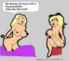 Cartoon: Passing Over (small) by cartoonharry tagged nude,love,pass
