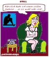 Cartoon: Ruhig (small) by cartoonharry tagged cartoonharry,ruhe,ruhig