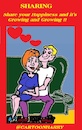 Cartoon: Sharing (small) by cartoonharry tagged share,love,cartoonharry