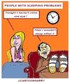 Cartoon: Sleeping Problems (small) by cartoonharry tagged problems,cartoonharry