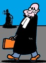 Cartoon: Sprich Gerade (small) by cartoonharry tagged expression,judge,anwalt