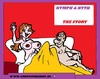 Cartoon: Story (small) by cartoonharry tagged erotic sex bedtalks cartoon humor sexy cartoonist cartoonharry dutch nude girl toonpool