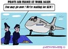 Cartoon: Strike Pilots Air Frace (small) by cartoonharry tagged france,airfrance,klm,strike,pilots