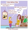 Cartoon: Tien Minuten (small) by cartoonharry tagged minuten,cartoonharry