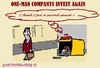 Cartoon: Upgoing Economics (small) by cartoonharry tagged onemancompany,economics,upgoing,beglar,saucers