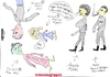 Cartoon: SCHWEINEGRIPPE 2 (small) by Vanessa tagged schweinegrippe,pig,flu,infektion,pandemie,impfstoff