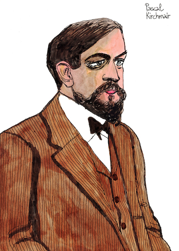 Cartoon: Claude Debussy (medium) by Pascal Kirchmair tagged claude,debussy,portrait,retrato,ritratto,drawing,dibujo,desenho,disegno,cartoon,caricature,karikatur,pascal,kirchmair,dessin,composer,france,komponist,paris,zeichnung,tekening,cartum,portret,teckning,ritning,impressionismus,impressionism,in,music,impressionist,romantik,moderne,claude,debussy,portrait,retrato,ritratto,drawing,dibujo,desenho,disegno,cartoon,caricature,karikatur,pascal,kirchmair,dessin,composer,france,komponist,paris,zeichnung,tekening,cartum,portret,teckning,ritning,impressionismus,impressionism,in,music,impressionist,romantik,moderne