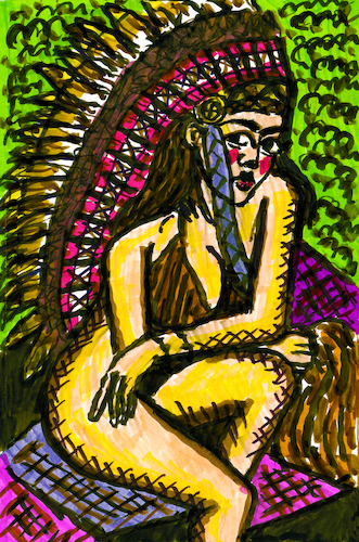 Indianermädchen