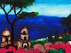 Cartoon: Amalfiküste (small) by Pascal Kirchmair tagged bella,italia,italie,italy,italien,amalifküste,amalfi,coast,napoli,golf,von,neapel,sorrento,salerno,naples,costiera,amalfitana,sorrent,napoles,pascal,kirchmair,artwork,kunst,künstler,illustration,sepia,ink,drawing,tusche,tuschezeichnung,zeichnung,cartoon,caricature,karikatur,ilustracion,dibujo,desenho,disegno,ilustracao,illustrazione,illustratie,dessin,de,presse,du,jour,art,of,the,day,arte,aquarelle,gouache,painting,pintura,peinture,malerei,pittura,dipinto,cuadro,quadro