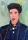 Cartoon: Elvis Presley (small) by Pascal Kirchmair tagged rockabilly fusion country musik rhythm and blues elvis aaron presley memphis tennessee januar january janvier 1935 in tupelo mississippi singer the king of rock roll pop cartoon caricature karikatur ilustracion illustration pascal kirchmair dibujo desenho drawing zeichnung disegno ilustracao illustrazione illustratie dessin de presse du jour art day tekening teckning cartum vineta comica vignetta caricatura humor humour portrait retrato ritratto portret porträt artiste artista artist usa cantautore music musique jail house love me tender nothing but hound dog no friend mine jailhouse