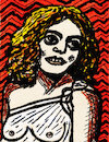 Cartoon: Fernande Barrey (small) by Pascal Kirchmair tagged fernande,barrey,expressionism,expressionismus,expressionisme,la,femme,frau,mädchen,girl,woman,with,stehender,akt,standing,nude,lifedrawing,aktzeichnung,dessin,de,nu,nudo,atto,desnudo,ato,acto,drawing,desenho,disegno,illustration,figure,körperstudien,pascal,kirchmair,illustrazione,ilustracion,ilustracao,austria,skizzenbuch,studien,skizzen,schizzi,schizzo,esquisses,croquis,bozzetti,bozzetto,esboco,esquisso,croqui,sketches,sketch,esquicio,bosquejo,boceto,skizze,markers,marker,ink,art,arte,kunst,dibujo,artwork,sexy,sensual,sensuel,sabrosa,sabroso,encre,chine,inchiostro,tinta,china,tusche,zeichnung,nackt,burlesque,show,powerfrau,caricature,portrait,retrato,porträt,cartoon,caricatura,karikatur,sensuelle,popart
