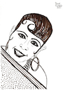 Cartoon: Josephine Baker (small) by Pascal Kirchmair tagged black,woman,paris,france,glamour,frankreich,parigi,performer,entertainer,resistance,wwii,ww,ii,world,war,josephine,baker,sexy,dancer,erotik,erotic,sex,arte,tusche,pascal,kirchmair,cartoon,portrait,artist,artiste,artista,kunst,künstler,illustration,drawing,zeichnung,caricature,karikatur,ilustracion,dibujo,desenho,ink,disegno,ilustracao,illustrazione,illustratie,dessin,de,presse,du,jour,art,of,the,day,tekening,teckning,cartum,vineta,comica,vignetta,caricatura
