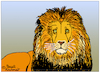 Cartoon: Lion (small) by Pascal Kirchmair tagged lion löwe king roi jungle könig dschungel cartoon drawing dessin dibujo desenho disegno zeichnung illustration leon leone leao giungla selva jungla ilustracion ilustracao illustrazione