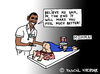 Cartoon: Obamacare (small) by Pascal Kirchmair tagged uncle,sam,usa,obamacare,barack,obama,health,care,reform,cartoon,karikatur,caricature,gesundheitspolitik