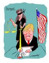 Cartoon: Stumped (small) by kar2nist tagged trump ordinances court stay